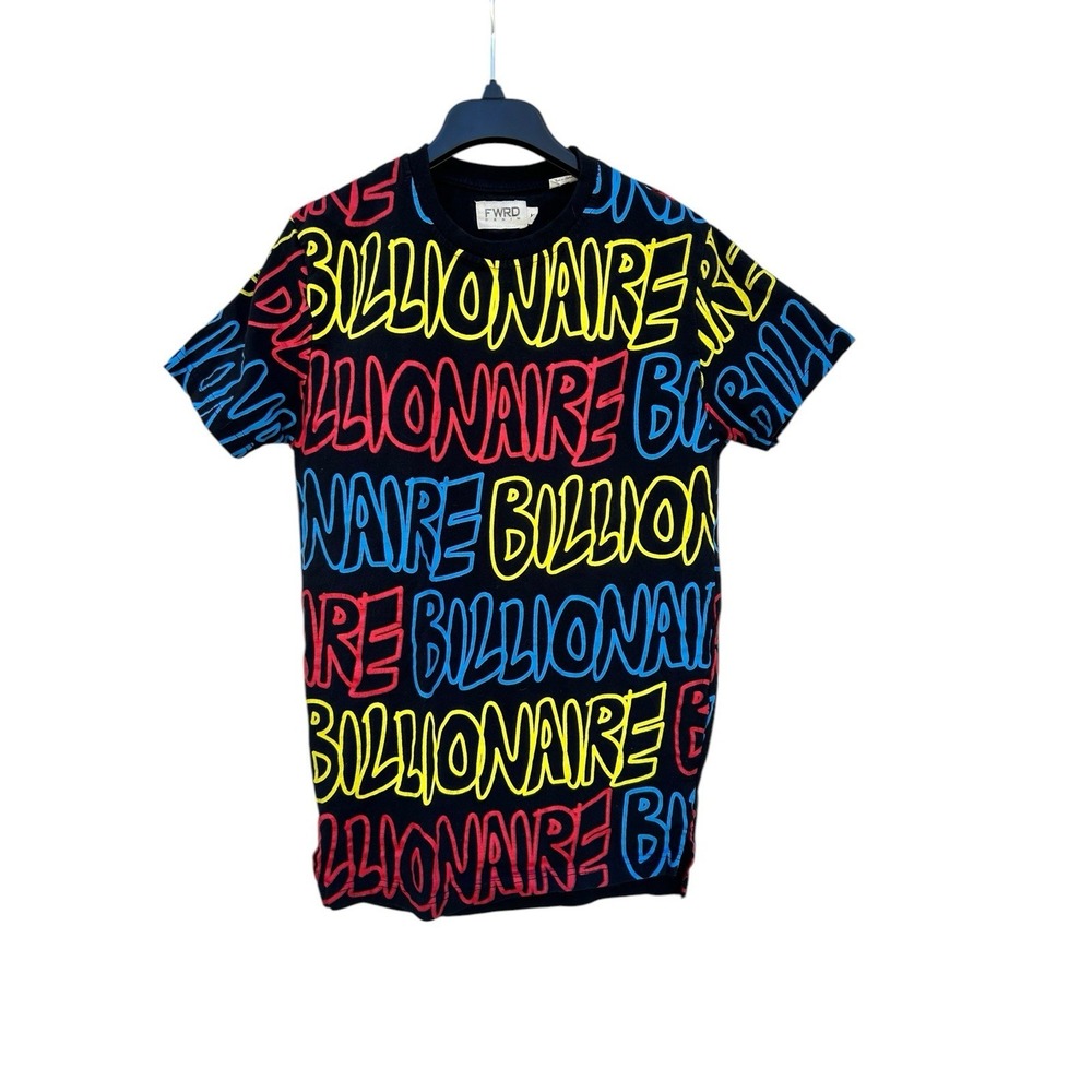FWRD Denim Billionaire Graphic T Shirt Men's Medium EUC